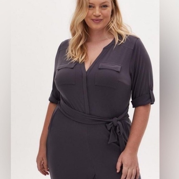 torrid Pants - Torrid 2 jumpsuit studio knit